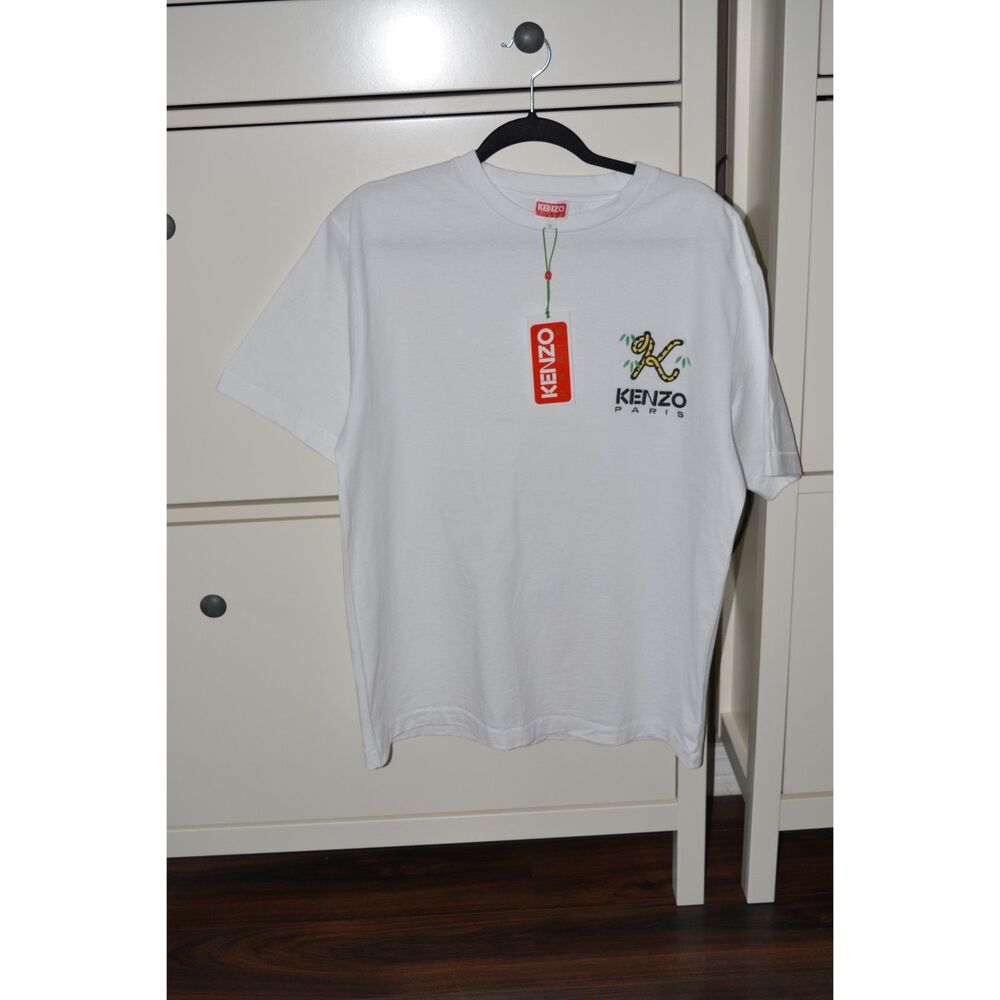 NWT Kenzo Oversized Tiger K Logo T-Shirt Size S MSRP $185